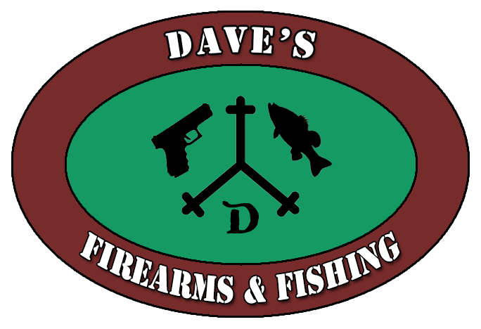Dave's Firearms and Fishing Shop logo